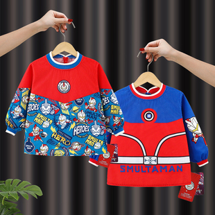 吃饭围兜防水防脏饭衣儿童宝宝罩衣婴儿辅食饭兜男孩秋冬外穿洋气