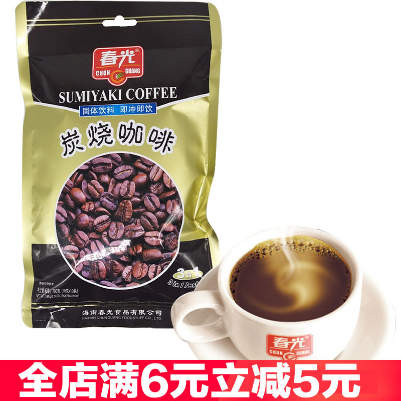 春光海南特产烘焙速溶咖啡粉