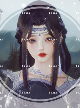 剑三3写意剑网三成女捏脸狐离脸型重置版【不可新建】