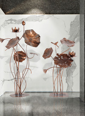 金属落地户外园林艺术品雕塑摆件