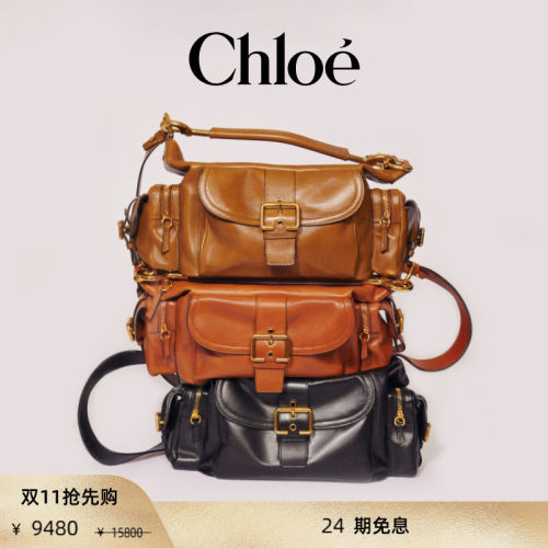 Chloe蔻依小号软革相机包