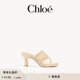 季 新款 末首降 Chloe蔻依 25秋季 ISLA 高跟凉鞋