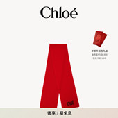 CNY系列 CHLOÉ Chloe蔻依 26春季 新款 JOYFUL 羊毛羊绒围巾