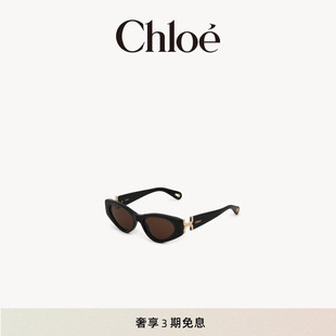 Chloe蔻依 MARCIE猫眼形黑框太阳镜墨镜