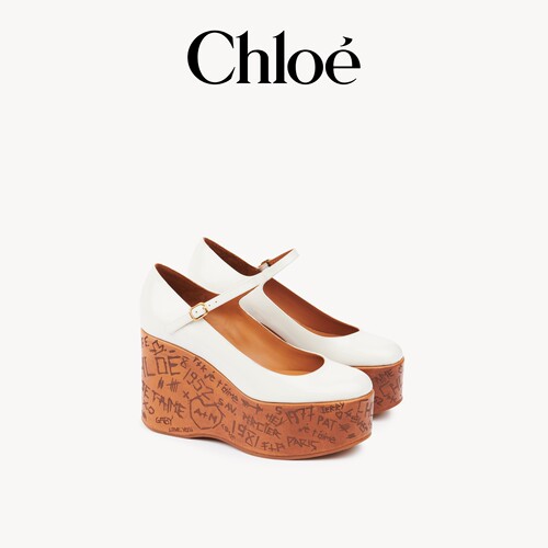 【全款预定】Chloe蔻依 25秋季新款MAXIME坡跟单鞋