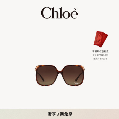 Chloe蔻依25新款ALY方形太阳镜