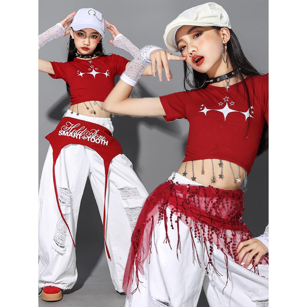 女童爵士舞演出服少儿jaz