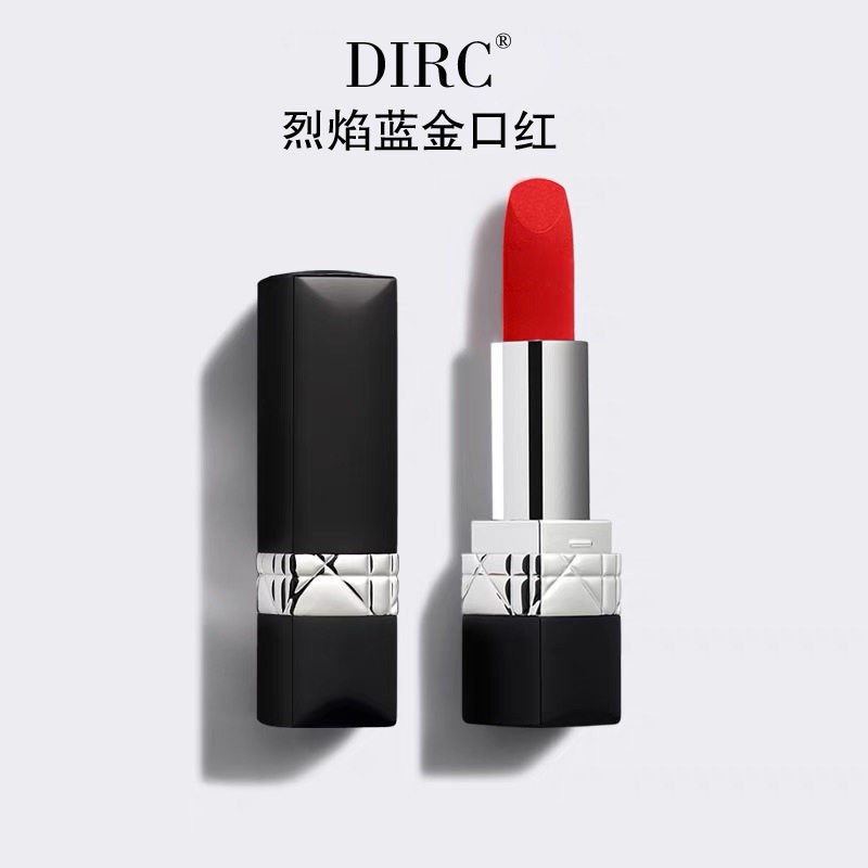 【正品】新款Dirc黑管烈焰蓝星口红999、720丝绒雾面唇膏