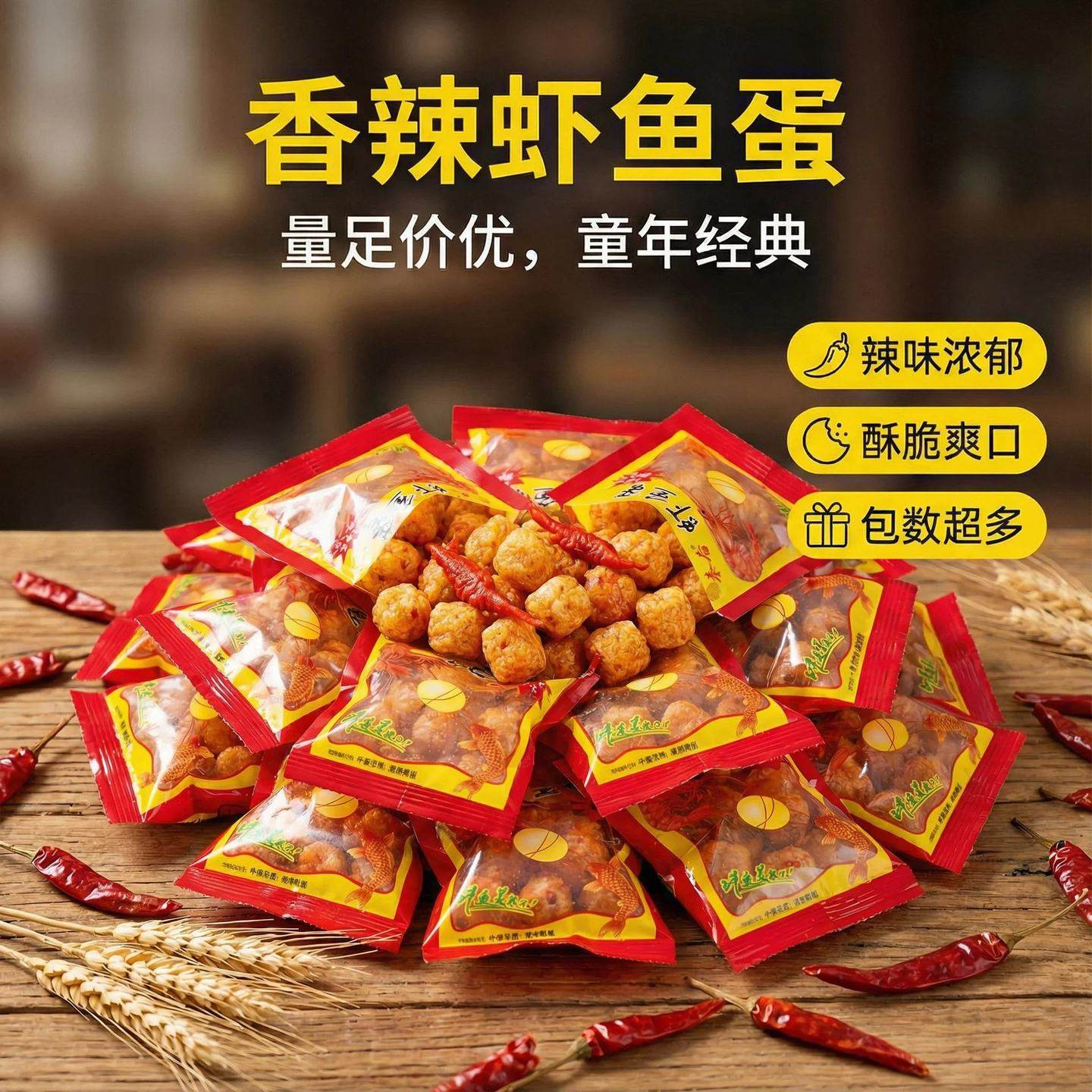 虾鱼蛋麻辣条8090后儿时怀旧经典回忆校园解馋小零食小吃独立装,零食/坚果/特产,面筋制品,淘宝优惠券,粉丝福利购,淘宝优惠卷