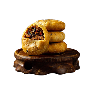 张大酥小梅鲜肉酥饼梅干菜小酥饼浙江金华特产老式小烧饼小吃零食