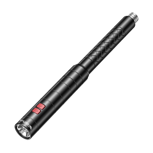 女子战术防身手电筒女生随身防狼电弧甩辊武器甩棒破窗自救工具