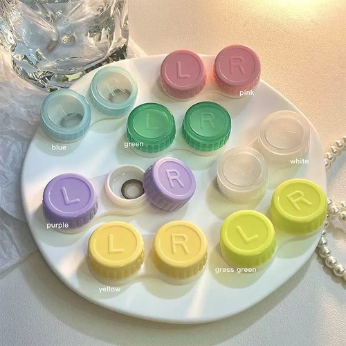 安瞳便携式双联盒多副美瞳盒
