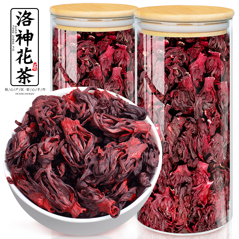 玻璃罐装-洛神花茶-精选新花200g