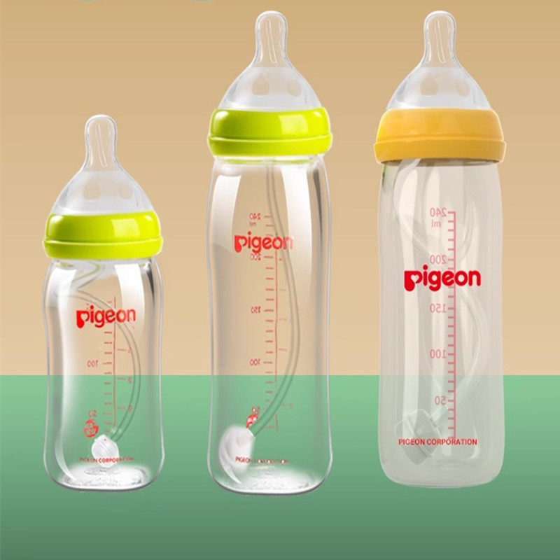 适贝亲NUK格罗咪咪一体式奶嘴吸管重力球奶瓶配件宽口径奶嘴通用