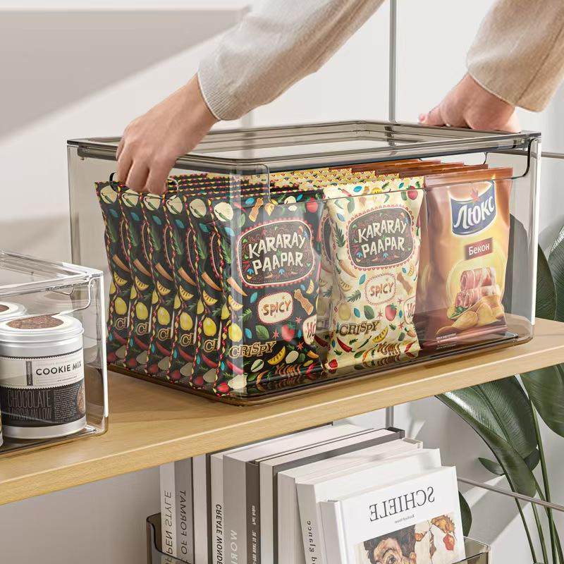 收纳整理箱透明塑料加大加厚有盖衣物化妆品零食书本家用储物盒子,收纳整理,书桌收纳置物架,淘宝优惠券,粉丝福利购,淘宝优惠卷