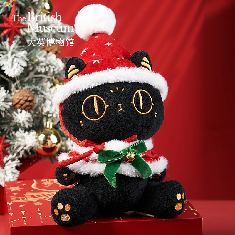 毛绒披风娃衣可做宠物圣诞衣服