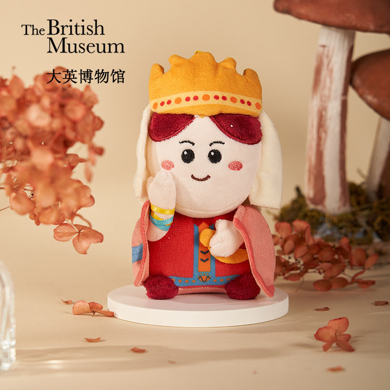 大英博物馆路易斯西洋棋系列打脸皇后可爱毛绒挂件包挂饰生日礼物,节庆用品/礼品,创意玩偶,淘宝优惠券,粉丝福利购,淘宝优惠卷