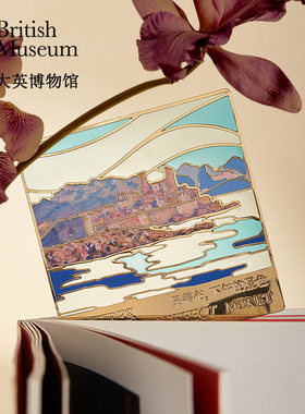 MFA波士顿美术博物馆大师系列莫奈昂蒂布下午的景色透光书签