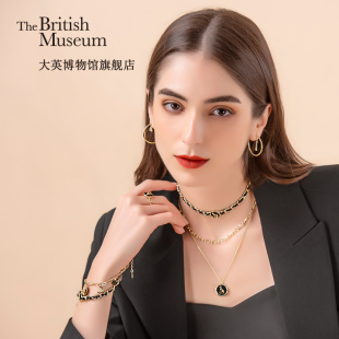 大英博物馆官方盖亚·安德森猫高冷系列首饰项链手链女友生日礼物