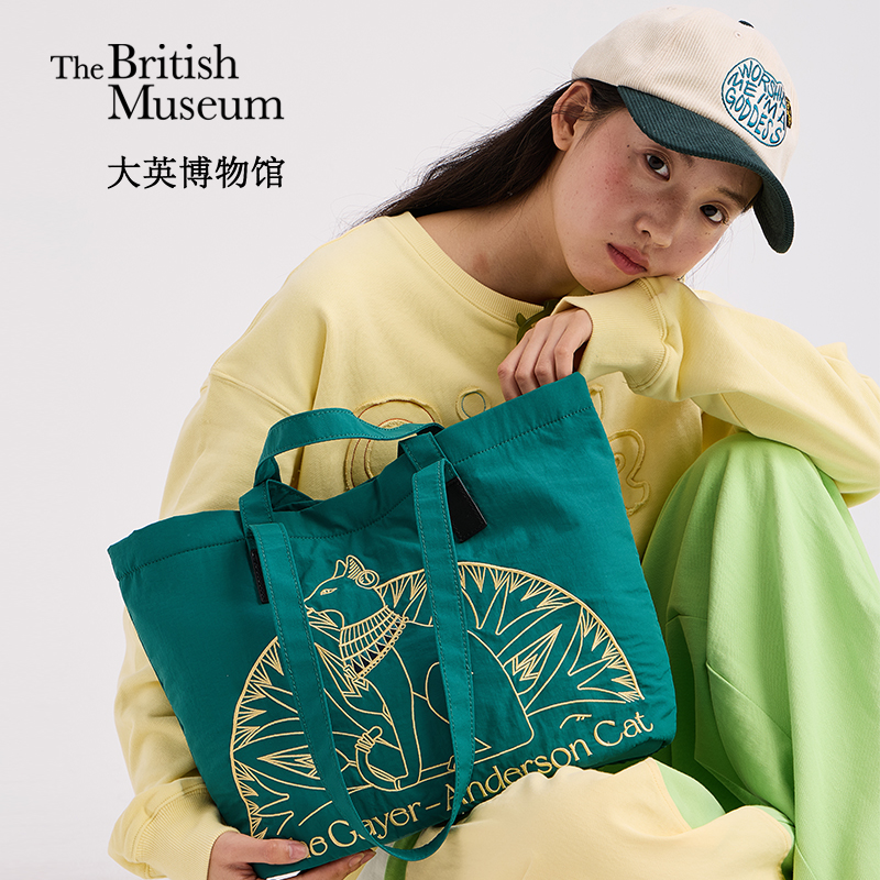 大英博物馆安德森猫系列手提包
