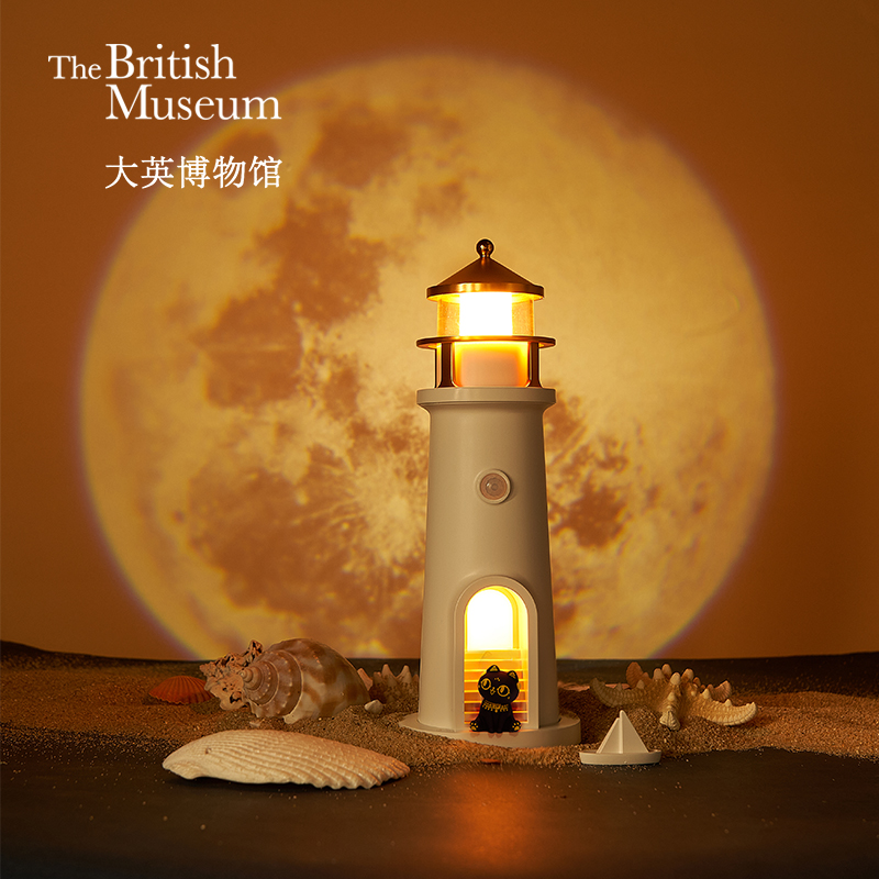 大英博物馆巴斯特系列萌猫投影灯