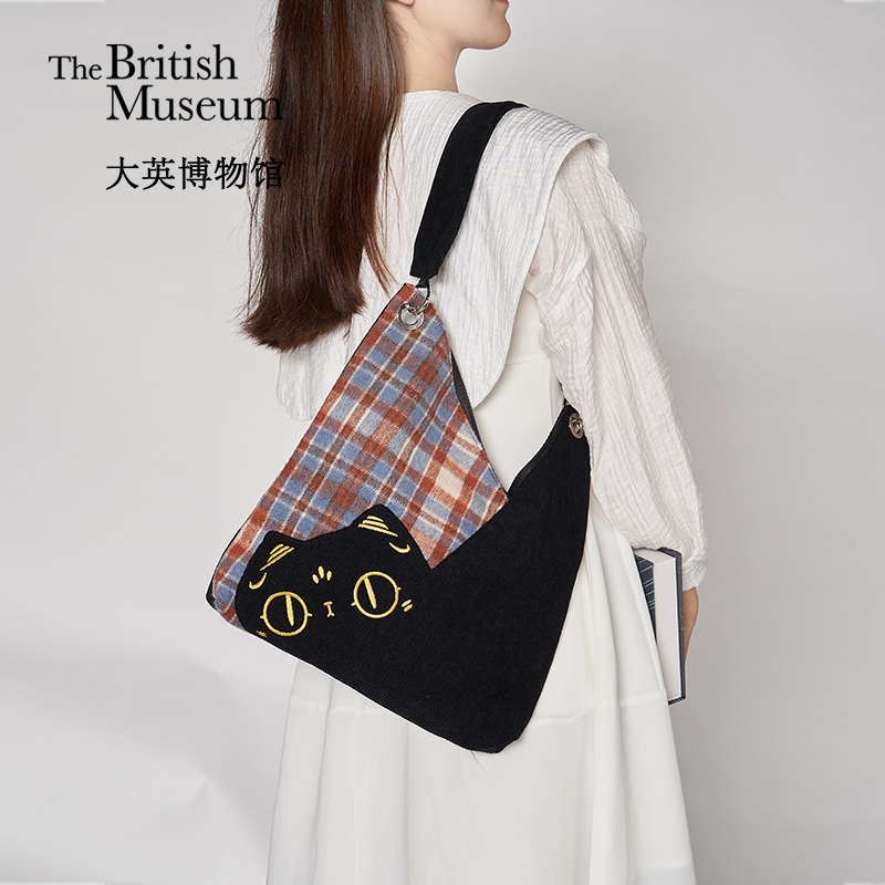 大英博物馆巴斯特系列单肩包