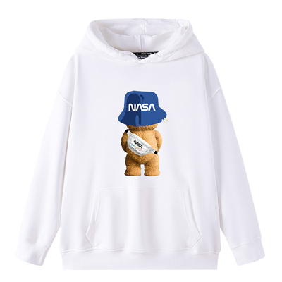 nasa宇航员泰迪熊卫衣男