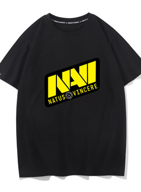 Natus Vincere队服CSGO反恐电竞DOTA2乌克兰NAVI战队短袖T恤