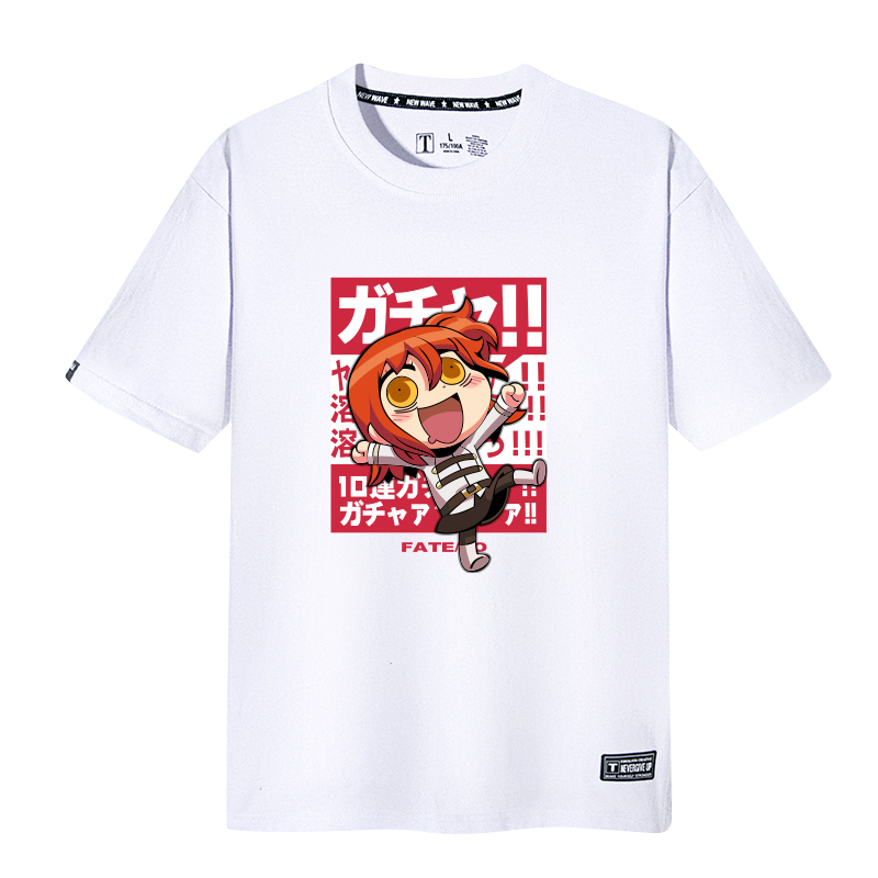 fgo动漫周边fate咕哒子t恤grand order命运短袖漫画衣服卡通半袖