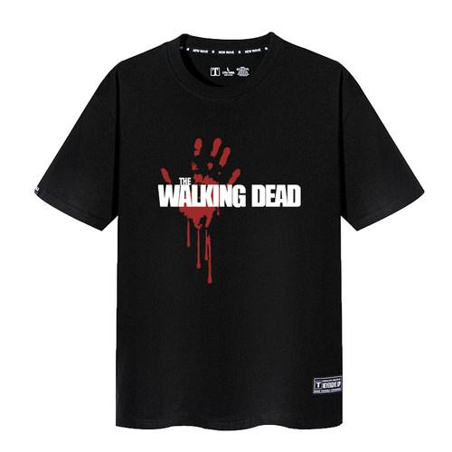 行尸走肉周边T恤美剧THE WALKING DEAD衣服纯棉短袖丧尸控打底衫