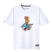 猫和老鼠白T恤男纯棉短袖 情侣体恤ins潮牌 上衣2021年新款 夏季 爆款