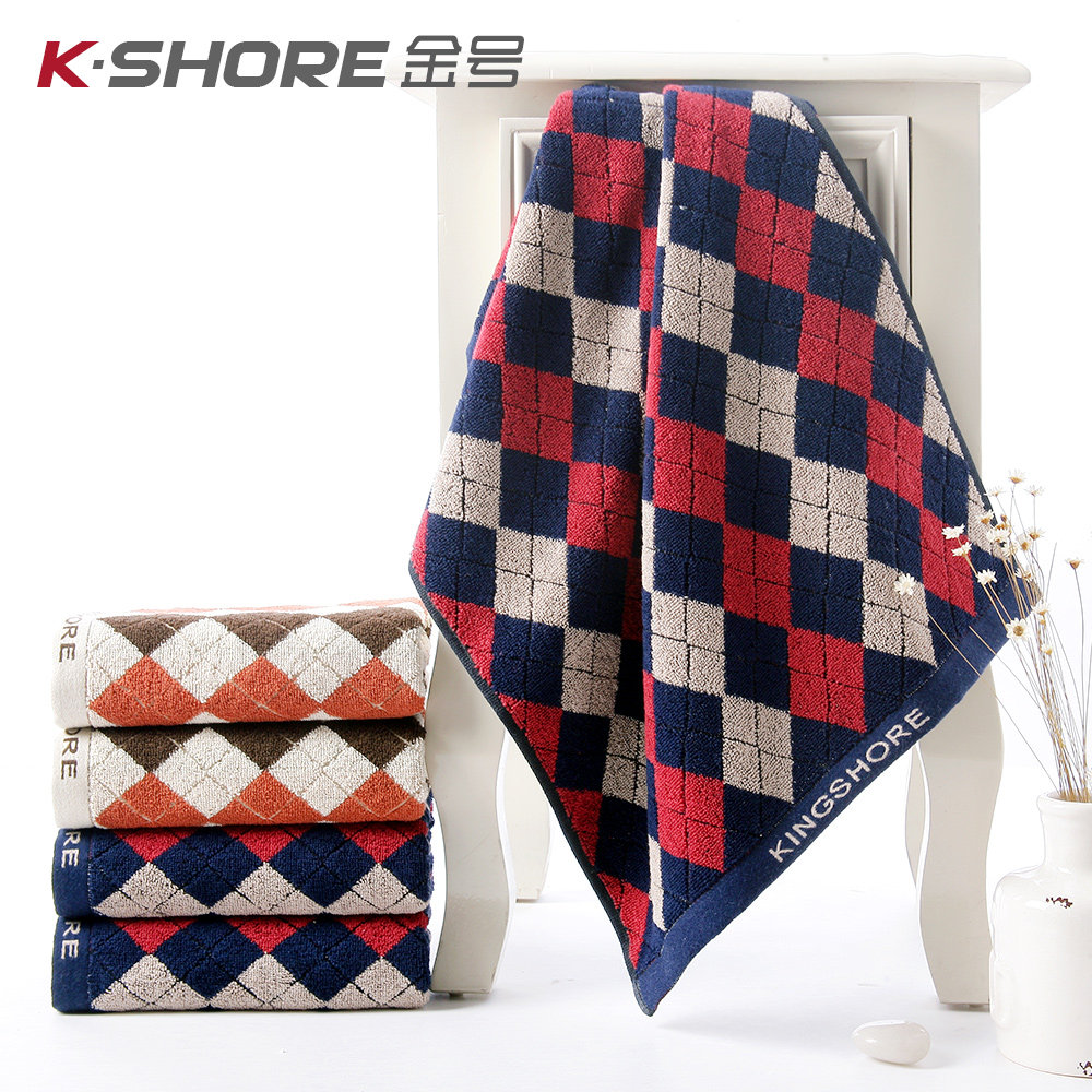 2条装 金号毛巾纯棉洗脸家用男女成人全棉加厚加大柔软吸水不掉毛,居家布艺,毛巾/面巾,淘宝优惠券,粉丝福利购,淘宝优惠卷