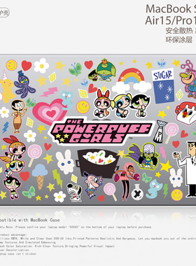 卡通小众简约个性美式笔记本电脑保护壳适用苹果Macbook case保护壳硬壳2025 M5 Pro14/16套M4 air13.6/15.3