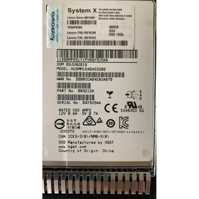IBM 00FN389 00FN390 00FN393 400G SSD 12G X3650M5 X3850X6硬盘