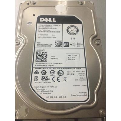 Dell/戴尔ST2000NM0045 2TB SAS 3.5寸 7.2K 12GB 0K7VW5硬盘