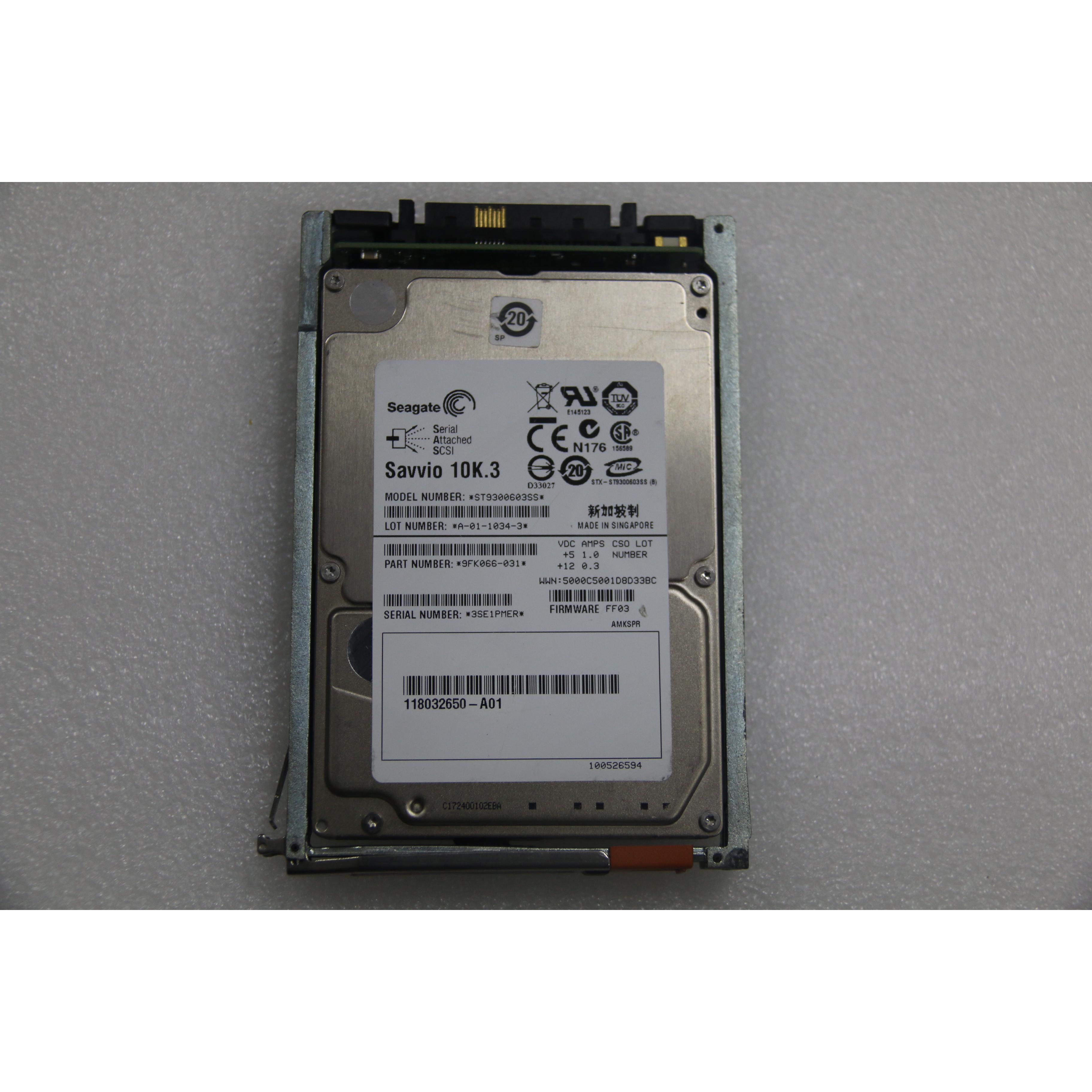 EMC 005048946 300G10K2.5SAS 005049799 005050277 VNX5400硬盘