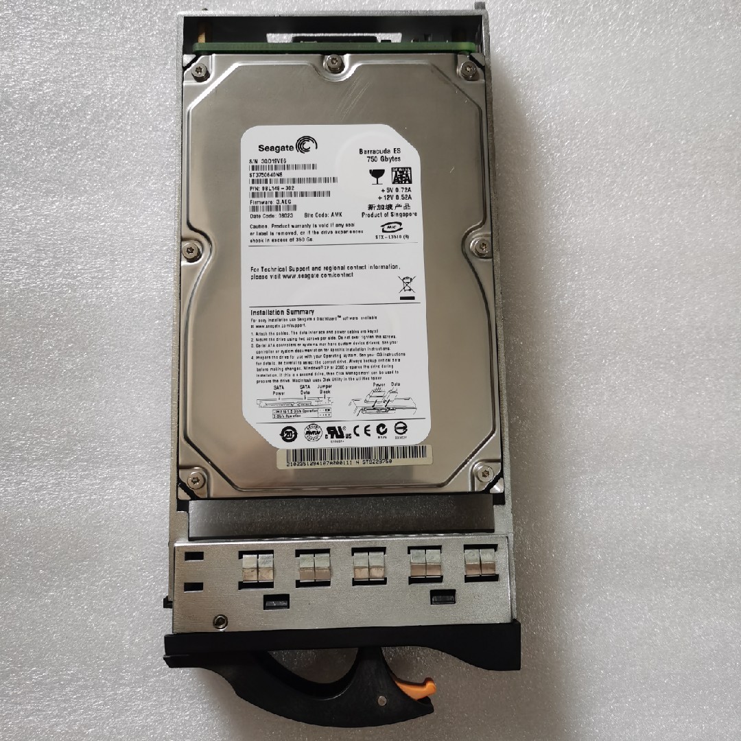 2351294 02351294 750G 7.2K FC 3.5 存储硬盘 ST9Z2B750