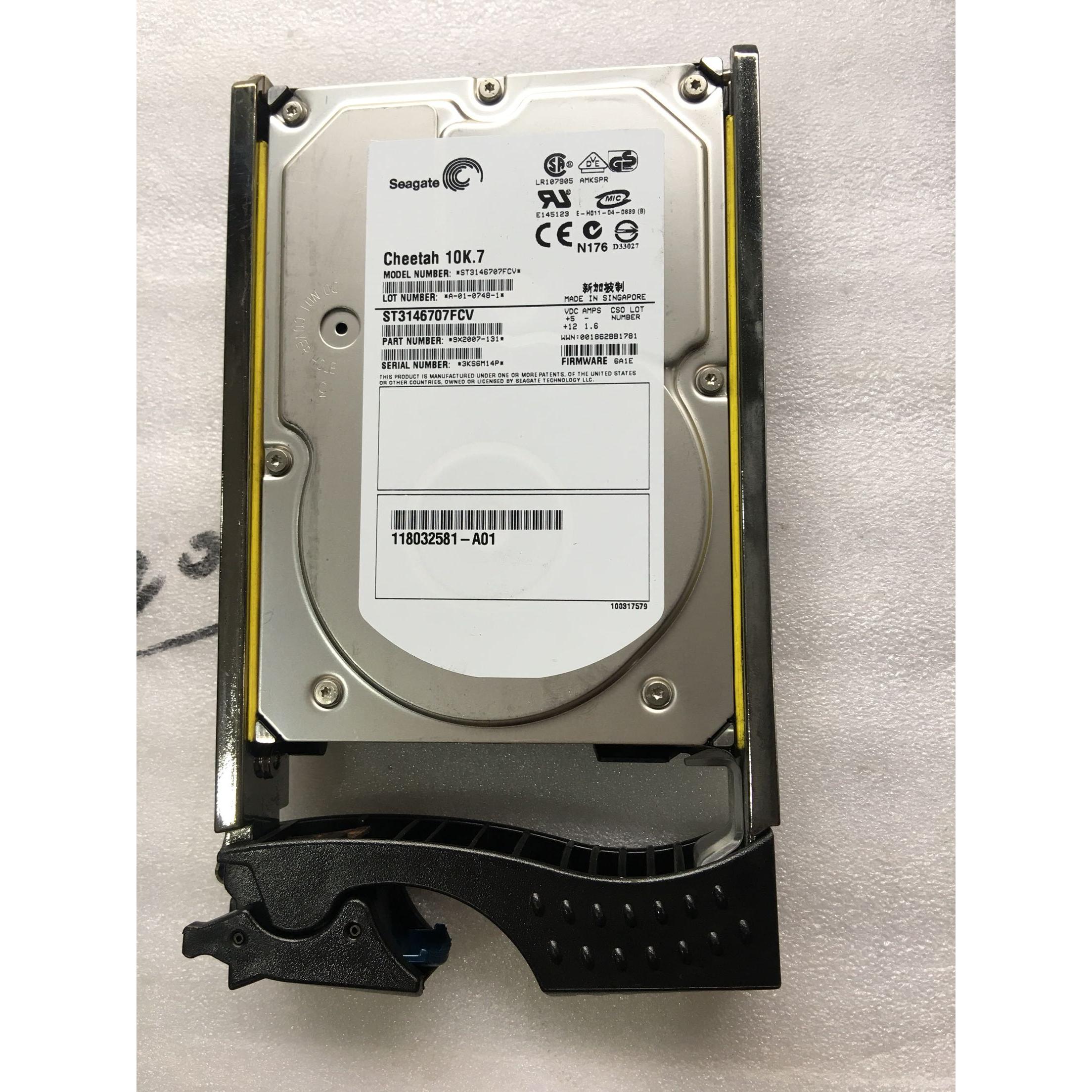 EMC CX300 CX700 146G 10K7光纤硬盘005048581 ST3146707FCV