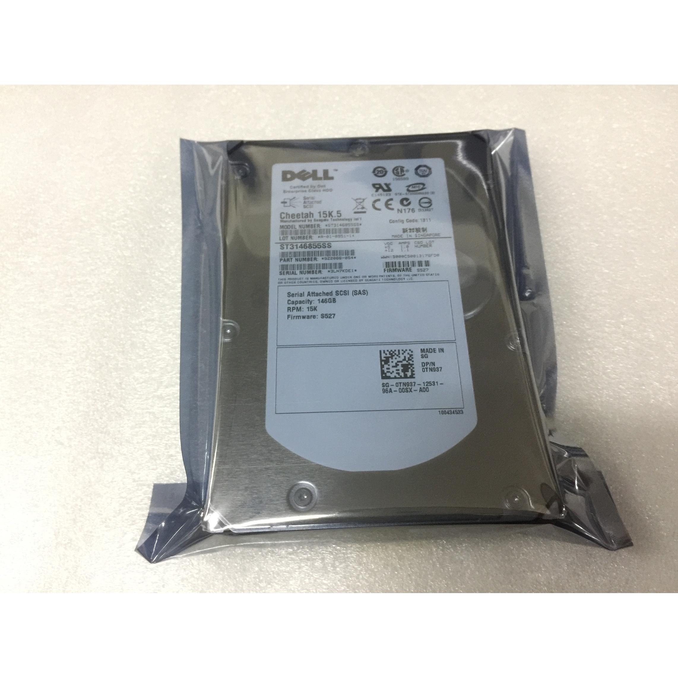 Dell ST3146855SS 146GB 3.5 SAS 15K.5 Poweredge 1950 2950硬盘