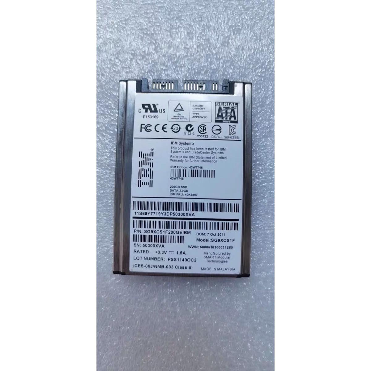 IBM 00FN327 00FN328 480G SATA 2.5 X3850X5 X3650M4 固态硬盘