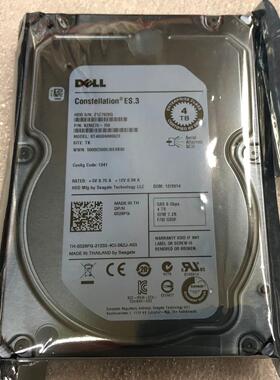 Dell 4T 7.2K SAS 3.5 6Gb/s 529FG 0529FG ST4000NM0023硬盘