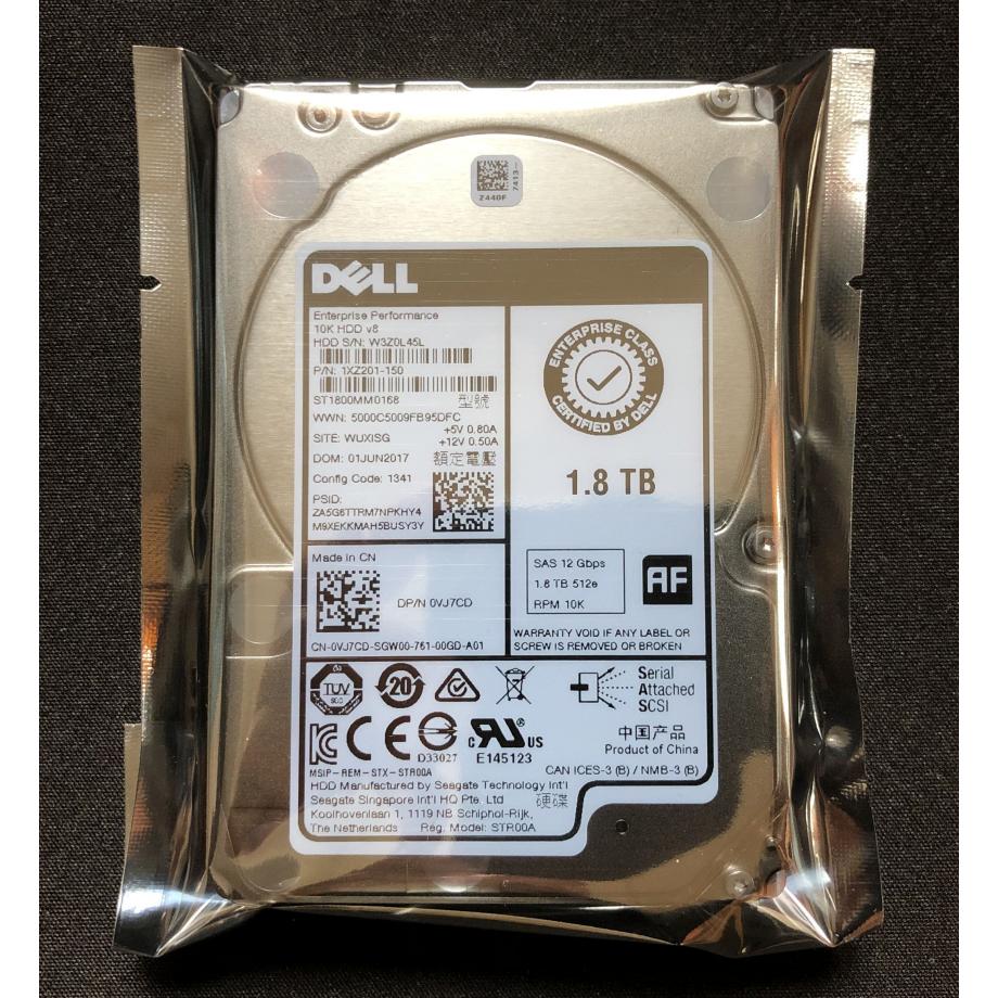 DELL R940 R740XD T440 T640服务器硬盘 1.8T SAS 10K 2.5寸