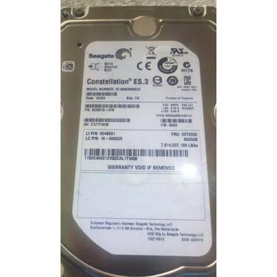 联想 16006823 ST4000NM0023 3.5 7200转 SAS 6G 4TB硬盘03T8336