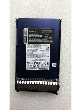 Lenovo/联想2.5英寸01KR501 01KR502 960G SSD SATA 6Gb 固态