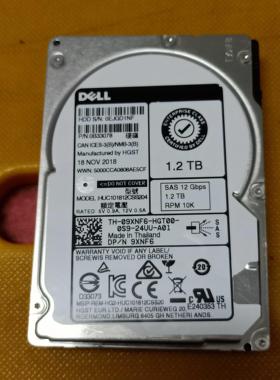 戴尔DELL 1.2T 2.5寸10K SAS 服务器硬盘 0T6TWN 09XNF6 0WXPCX