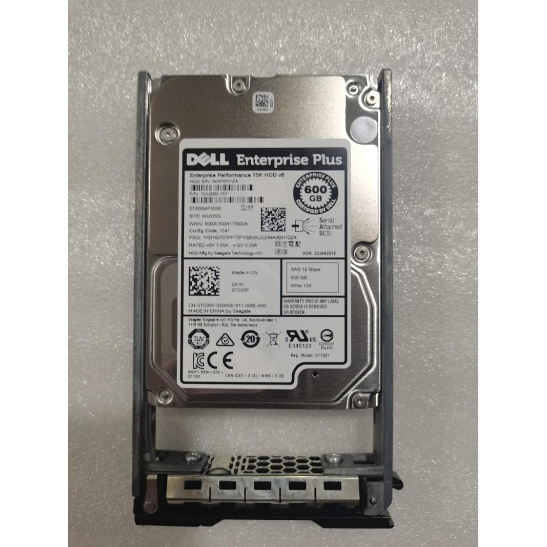 Dell/戴尔 硬盘 0TC05P 600G 15K SAS 12G 2.5寸 存储硬盘