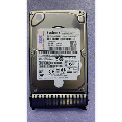 IBM 00AJ091 00AJ092 00AJ095 600G10KSAS2.5X3850X6 X3650M5硬盘