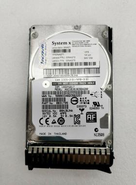 IBM/联想00NA272 00NA275 X3650M5 X3850X6 1.8T 10K SAS 12G硬盘