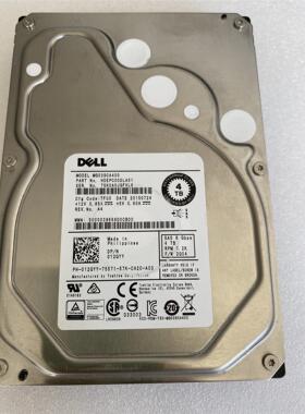 DELL/戴尔东芝 4TB SAS/NLSAS MG03SCA400服务器硬盘 012GYY 7.2K
