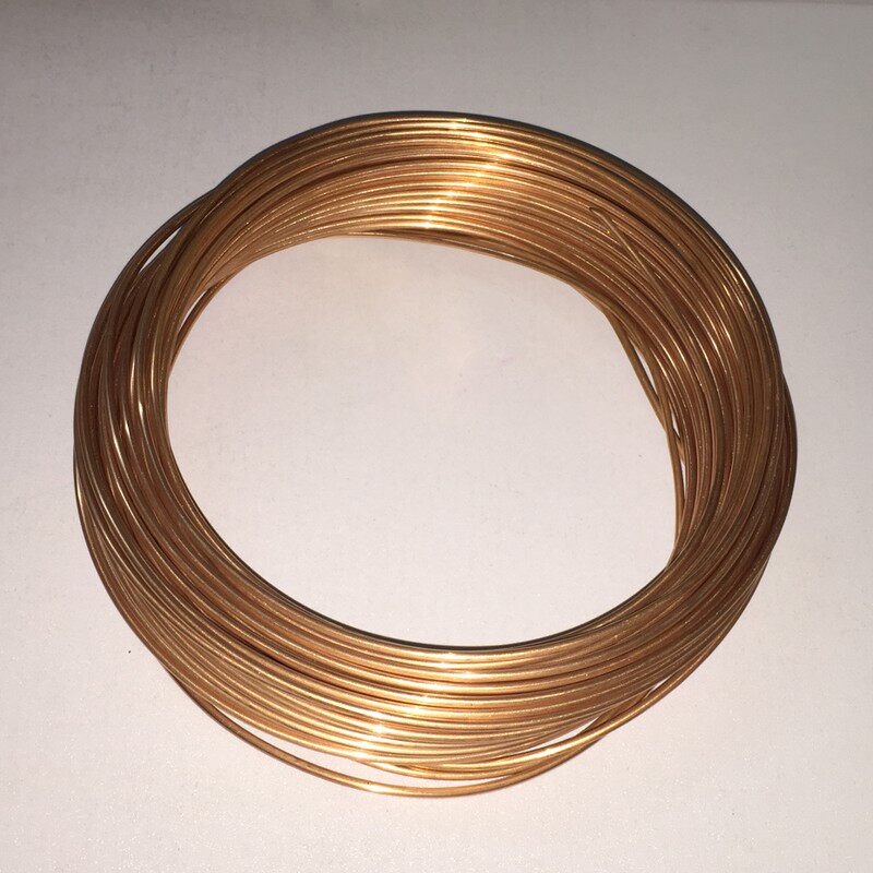 1234568mm冰箱雪柜铜毛细铜管 细铜管 节流毛细管 紫铜软链接细管